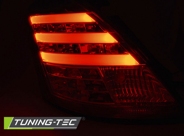 LED Lightbar Design Rückleuchten für Suzuki Swift V 10-17 rot/rauch